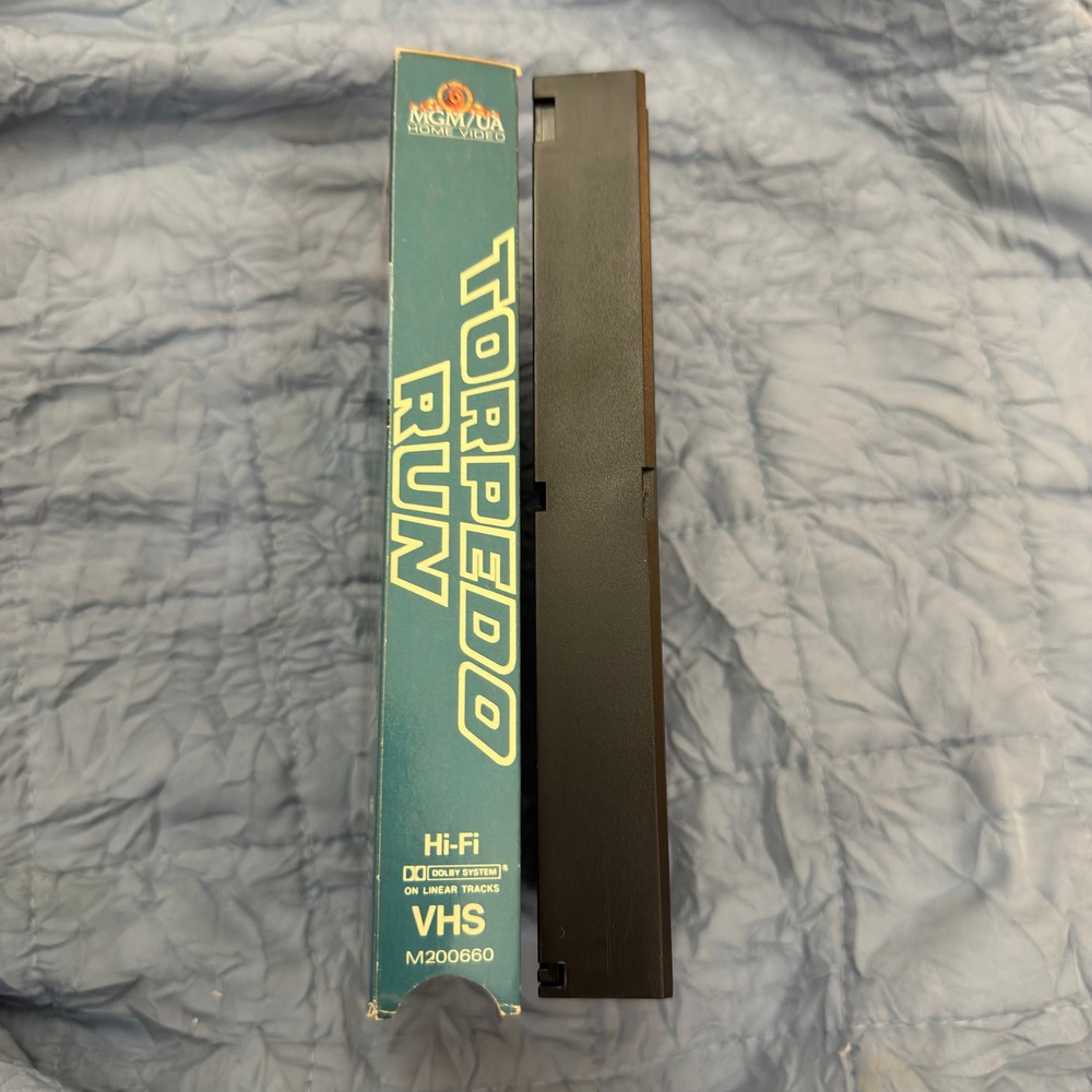 Torpedo Run VHS 1958 Glenn Ford Ernest Borgnine MGM/UA War Movie M200660 - Picture 4 of 5